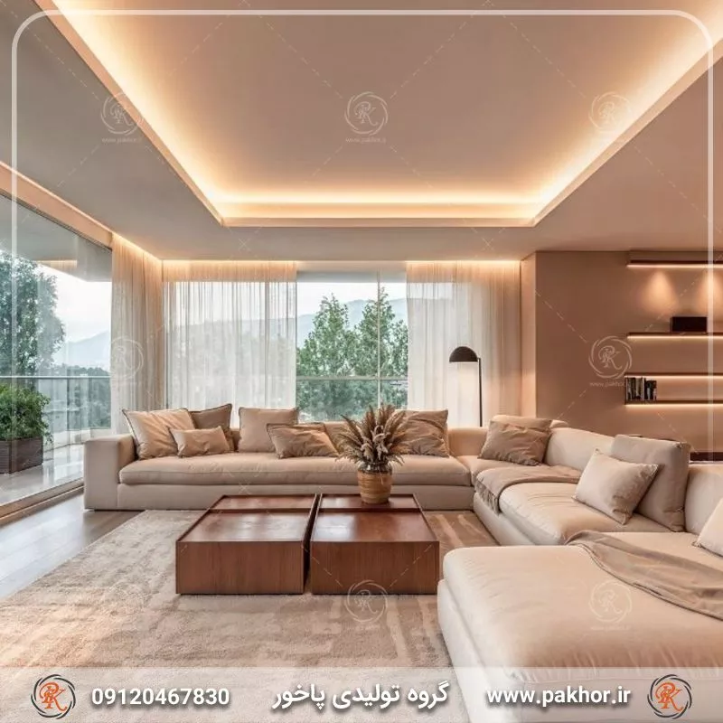 نحوه مماس کردن لاین خطی کناف با سقف